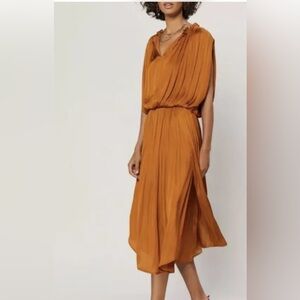 Current air Los Angeles gorgeous orange dress M